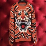 Gucci Tiger intarsia wool sweater 496680 X9I76