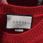 Gucci "Blind for Love" and bee wool sweater ‎496684 X9I80