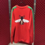 Gucci "Blind for Love" and bee wool sweater ‎496684 X9I80