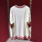  Gucci Web cable knit wool cardigan 497037 X1561