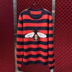 Gucci Striped wool sweater with bee ‎499248 X9I87