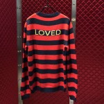 Gucci Striped wool sweater with bee ‎499248 X9I87