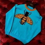 Gucci Bee wool knit sweater ‎503897 X9P22