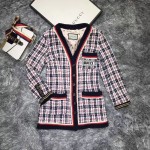 Gucci Check jacket with Gucci patch 523675