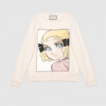  Gucci Manga print cotton sweatshirt 539088