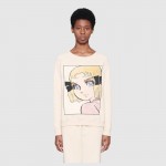  Gucci Manga print cotton sweatshirt 539088