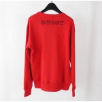 Gucci Manga print cotton sweatshirt red 539088