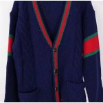  Gucci Oversize cable knit cardigan 497037