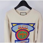 Gucci Oversize sweatshirt with Gucci '80s patch 469250