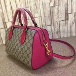 Gucci GG Supreme top handle bag fuchsia 409529