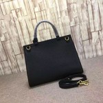 Gucci GG Marmont leather top handle bag black 421890