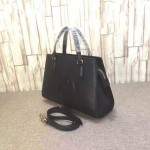 Gucci Soho leather top handle bag black 431571