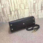 Gucci Soho leather top handle bag black 431571