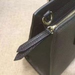 Gucci Soho leather top handle bag black 431571