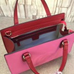 Gucci Soho leather top handle bag fuchsia-red 431571