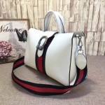 Gucci Dionysus leather top handle bag white 444167