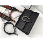 Gucci Dionysus medium top handle bag black 448075