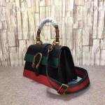 Gucci Dionysus leather top handle bag multicolor black 448075