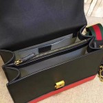 Gucci Dionysus leather top handle bag multicolor black 448075