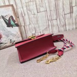 Gucci Sylvie leather mini bag red 470270