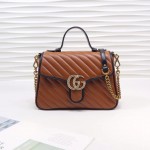 Gucci GG Marmont small top handle bag  498110-2266