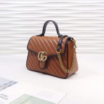 Gucci GG Marmont small top handle bag  498110-2266