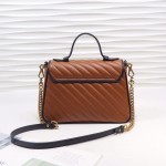 Gucci GG Marmont small top handle bag  498110-2266