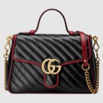 Gucci GG Marmont small top handle bag  498110-8277