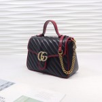 Gucci GG Marmont small top handle bag  498110-8277