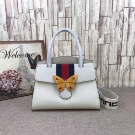 GucciTotem medium top handle bag ivory 505344