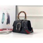 Gucci Dionysus mini top handle bag black 523367