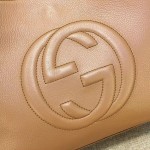 Gucci Soho leather shoulder bag light brown 308982