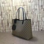 Reversible Gucci leather tote black leather 368568