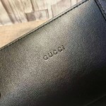 Reversible Gucci leather tote black leather 368568