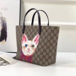 Children's GG supreme cat tote 410812-8595