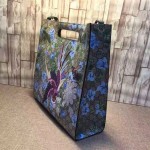 Gucci xl GG floral print tote bird 414476