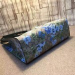 Gucci xl GG floral print tote bird 414476