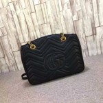 Gucci GG Marmont matelassé tote black 443501