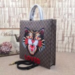 Gucci Angry Cat print soft GG Supreme tote 450950