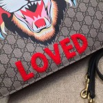 Gucci Angry Cat print soft GG Supreme tote 450950