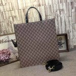 Gucci Bee print soft GG Supreme tote 450950