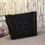 Gucci Embossed GG leather tote black 453561