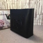 Gucci Embossed GG leather tote black 453561