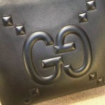 Gucci Embossed GG leather tote black 453561