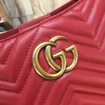 Gucci GG Marmont matelassé shoulder bag red 453569