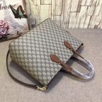 Gucci GG Supreme tote brown 453705