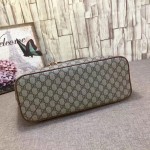 Gucci GG Supreme tote brown 453705