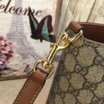 Gucci GG Supreme tote brown 453705