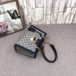 Gucci Padlock small GG shoulder bag black 498156