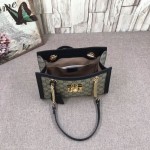 Gucci Padlock small GG shoulder bag black 498156